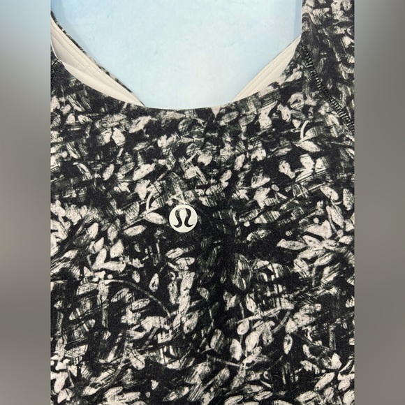 Lululemon Align Tank Top Womens Black Floral Blossom, size 10 - Picture 6 of 10